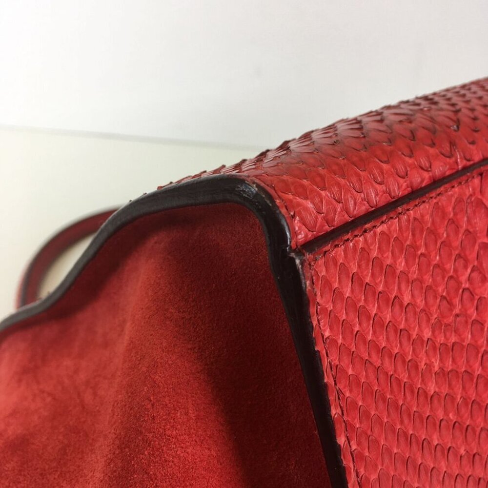 Celine Medium Python Trapeze - image 12